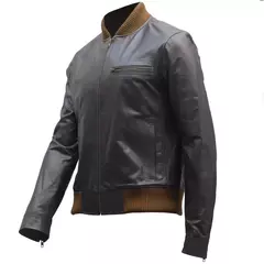 Bomber - Campera de cuero Napa en internet