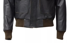 Bomber - Campera de cuero Napa