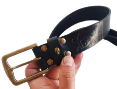 Cinturon de cuero Flat Custom - Don Tomasello