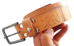 Image of Cinturon de cuero Flat Custom