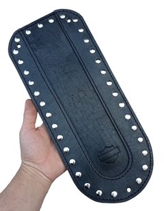 Harley Davidson Fender Bib Cubre guardabarro de cuero - tienda online