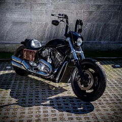 Imagen de Alforja Solitaria Harley Davidson V-Rod