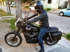 Alforjas Triumph Boneville, Scrambler, Speed Master en par o solitaria