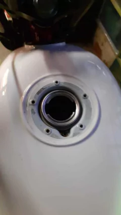 Corbata de tanque con bolsillo moto Guzzi Stornello on internet