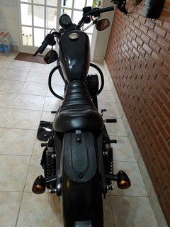 Imagen de Harley Davidson Fender Bib Cubre guardabarro de cuero