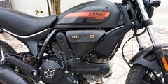 Cartuchera lateral Ducati Scrambler y Benelli Leoncino - tienda online