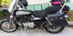 Par de Alforjas Bajaj Avenger Street & Cruise on internet