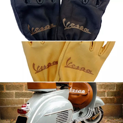 Guantes de cuero Vespa - Don Tomasello