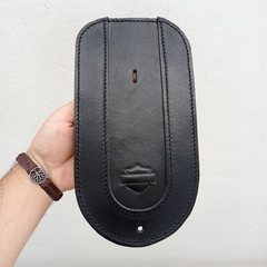 Harley Davidson Fender Bib Cubre guardabarro de cuero