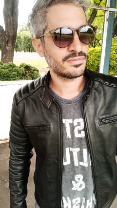 Grey Man - Campera de Cuero Napón - online store