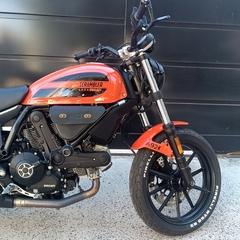 Cartuchera lateral Ducati Scrambler y Benelli Leoncino