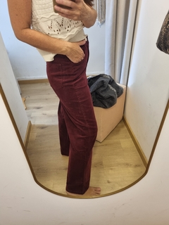 Blondie corderoy bordo - Violetas para mi