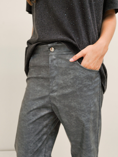 Pantalon wash gris - comprar online
