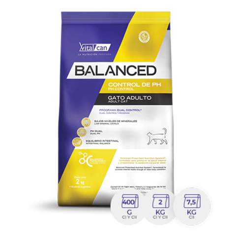 VITALCAN BALANCED GATOS ADULTOS CONTROL PH