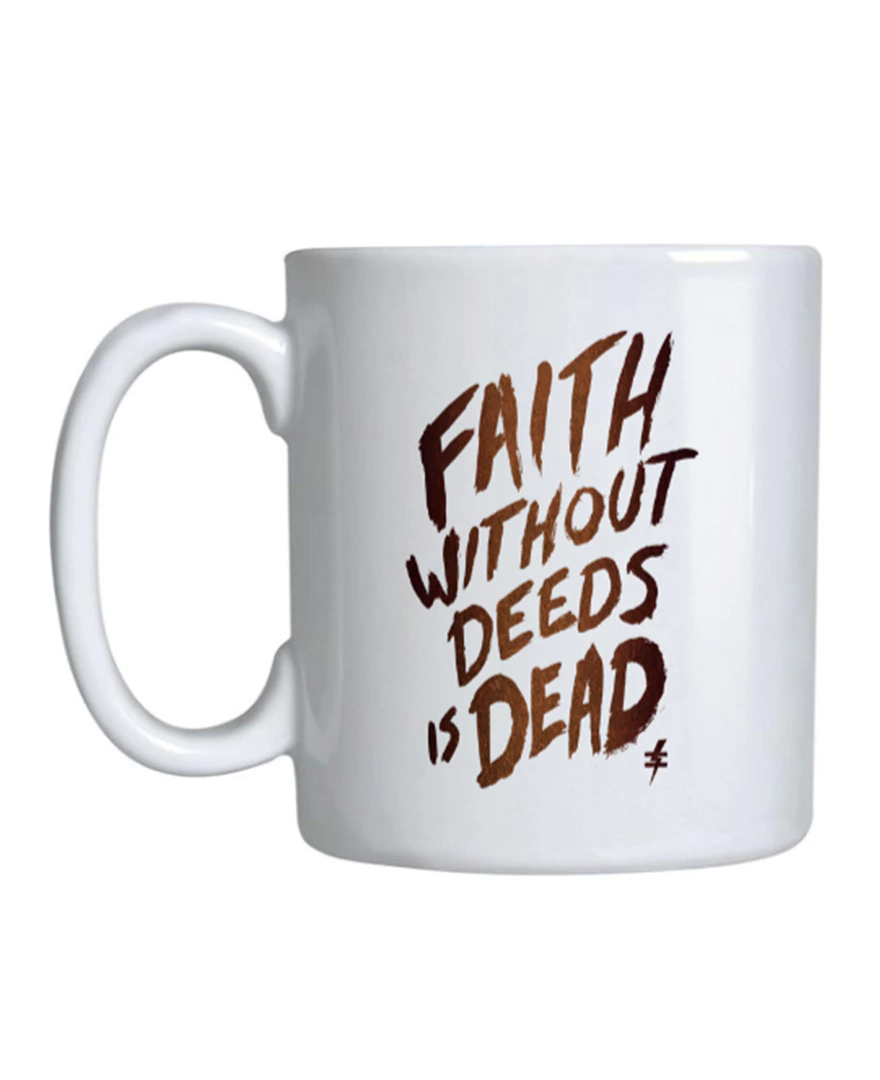 CANECA WAD Fé sem obras é morta