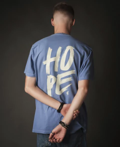 CAMISETA ESTONADA - HOPE - loja online