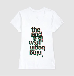 Camiseta O fim e um novo comeco - WAD Clothing
