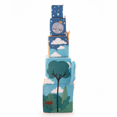 Cubos Soft Apilables *Afrika* (Set x 5 bloques) - tienda online