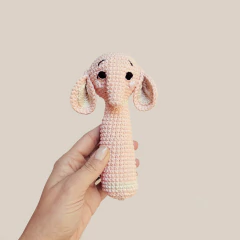 Imagen de Sonajero tejido BASTÓN (varios modelos)