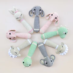 Sonajero tejido BASTÓN (varios modelos) - comprar online