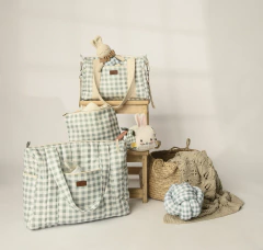 Bolso Maternal *Vichy Verde* en internet