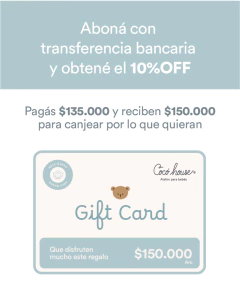 Gift Card ($150.000) - tienda online