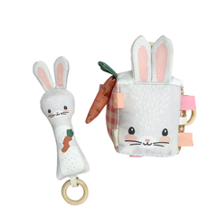 Set Regalo +3 Meses *BUNNY* (Cubo Sensorial + Bastón) - comprar online