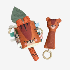 Set Regalo +3 Meses *TIGRE* (Cubo Sensorial + Bastón) - comprar online