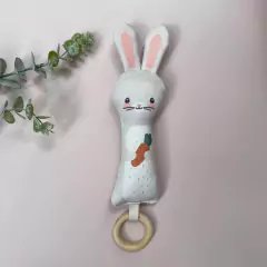 Set Regalo +3 Meses *BUNNY* (Cubo Sensorial + Bastón) - Coco House Kids