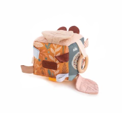 Imagen de Set Regalo +3 Meses *OSO* (Cubo Sensorial + Bastón)