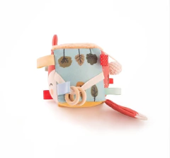 Imagen de Set Regalo +3 Meses (Cubo Sensorial + Bastón) *Modelo Zorro*