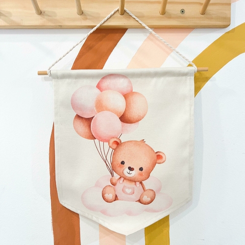 Banderín decorativo *Osita Globos*