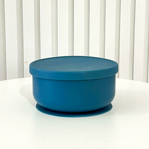 Bowl con tapa *Color MIDNIGHT* (y sopapa)