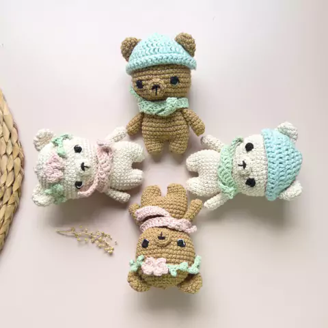 Muñeco Tejido Mini – Varios modelos