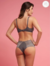 Calça alta elegance em microfibra com renda - Estilo Natural - 2125 - loja online