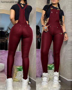Jardineira Feminina cod 0095 - Dally Modas