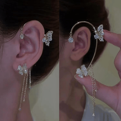 Brinco Ear Cuff Borboleta COD 1092