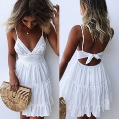 Vestido Curto Detalhe nas Costas cod 425
