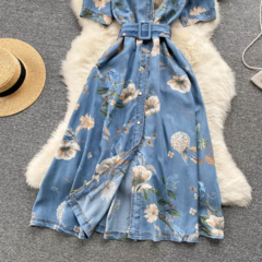 Vestido Nuria cod 1327 - Dally Modas