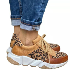 Tênis Animal Print cod 7004 - Dally Modas