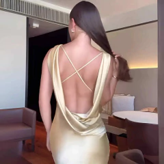 Vestido Com Decote Nas Costas Cod 339 na internet