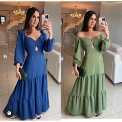 Vestido Manga Longa Inverno cod 0961