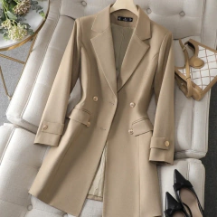 Blazer Feminino Longo Cherry DL 3019 na internet