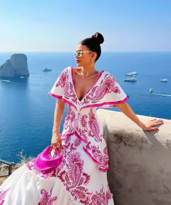 Vestido Longo Isis DL 7083 - Dally Modas