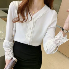 Camisa Feminina Social Elegante cod 0482