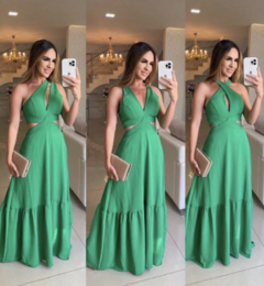 Vestido Longo com 3 formas de uso DL 139