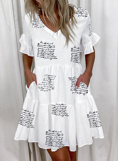 Vestido Elegante Casual cod 0119 - Dally Modas