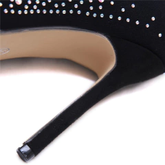 Bota Cristais Brilho cod 0252 - Dally Modas