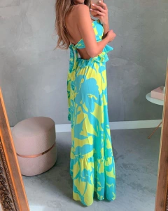 Vestido Longo Estampado cod 0483 - comprar online