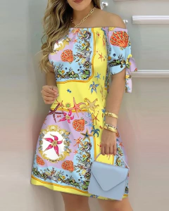 Vestido estampado Ciganinha cod 0151 - loja online